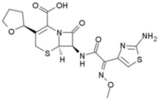 Convenia synthetic method and Convenia sodium salt synthetic method