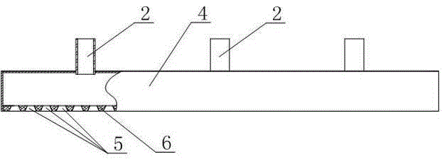 A device for removing static electricity and particle impurities on the surface of electronic glass spacer paper