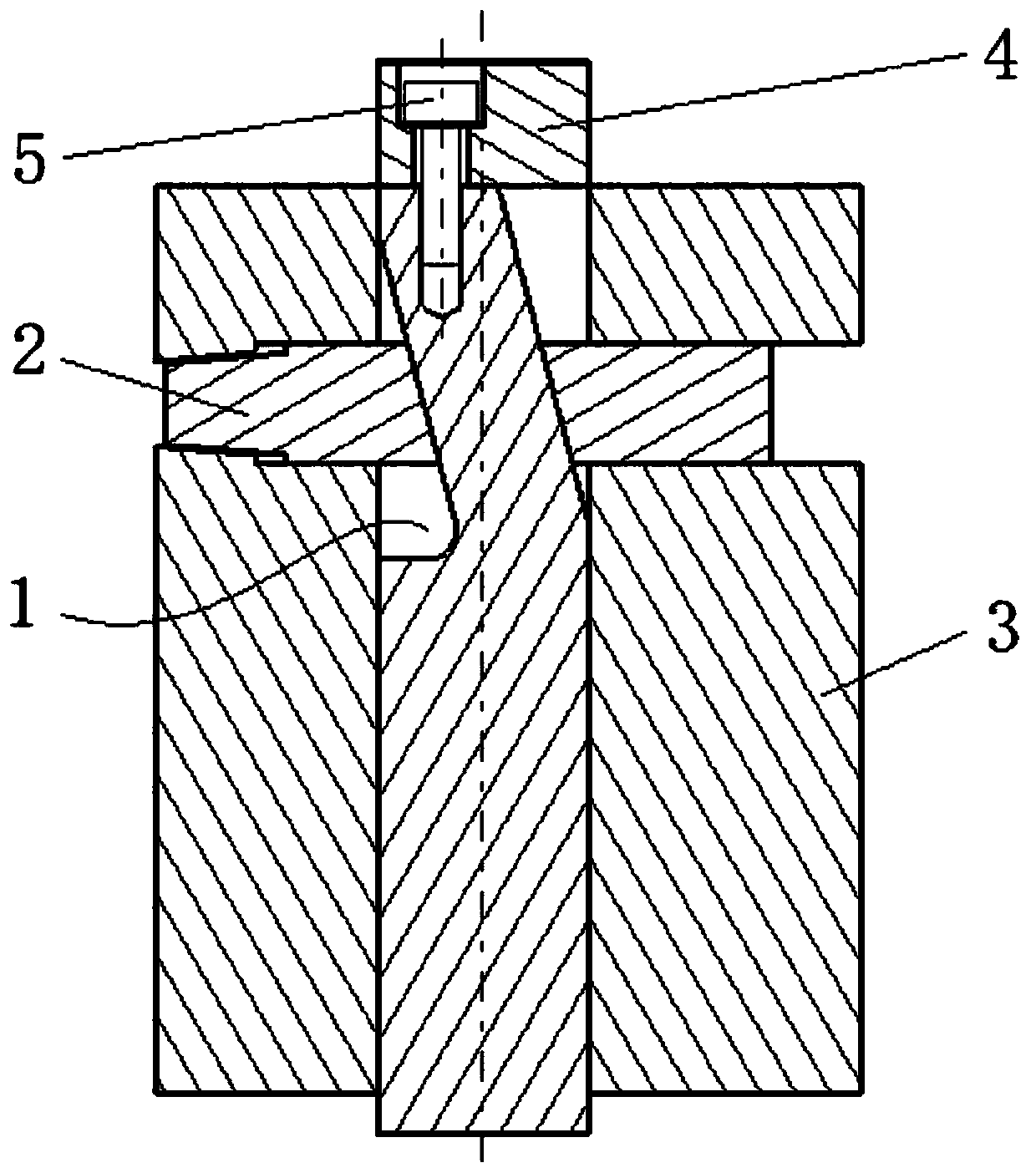 Z type ejector core pulling mechanism