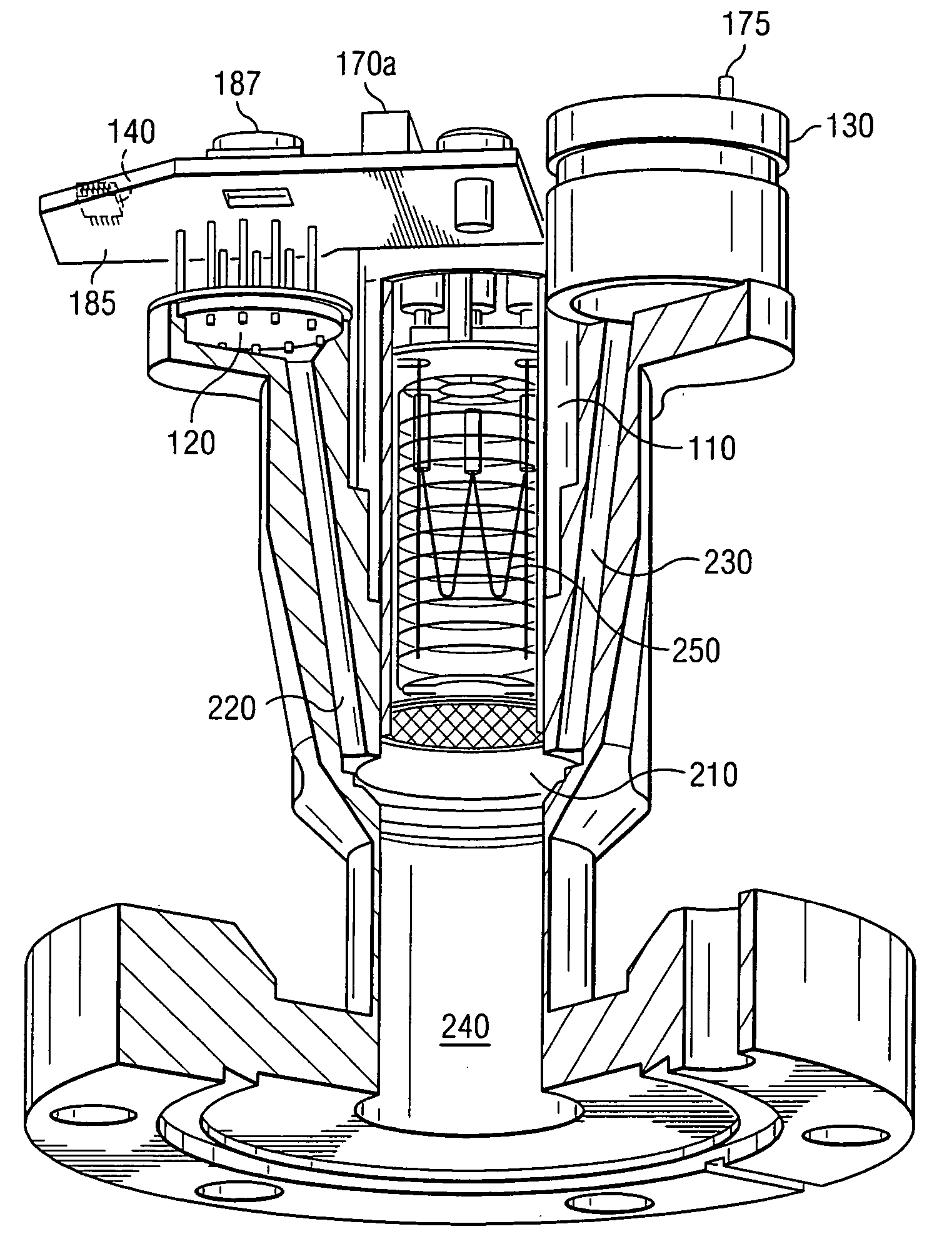 Wide-range combination vacuum gauge