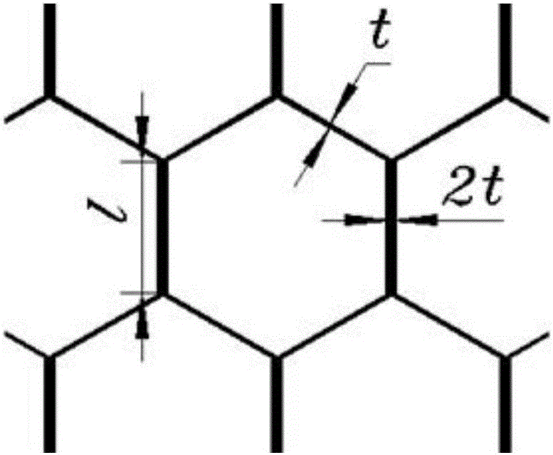 Design and manufacturing method for hexagonal honeycomb aluminum platform