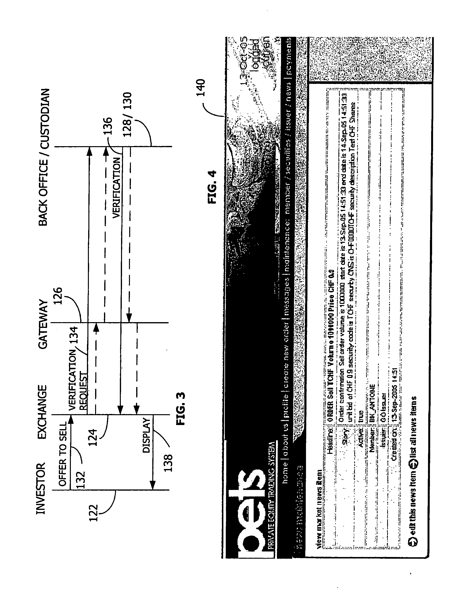 Electronic trading system