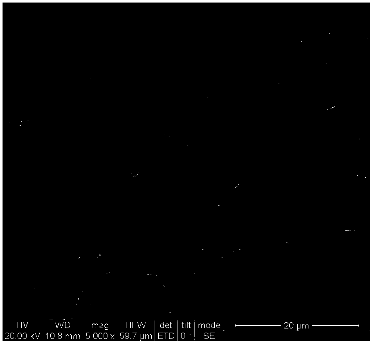 Method for preparing high-tap-density silver flake