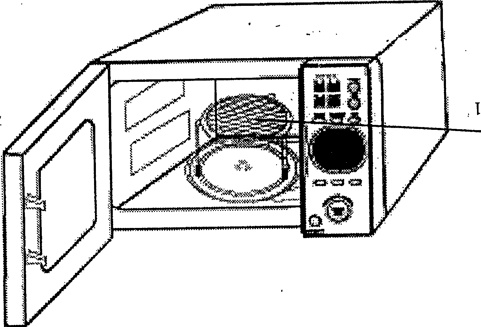 Adjustable roasting rack for microwave oven