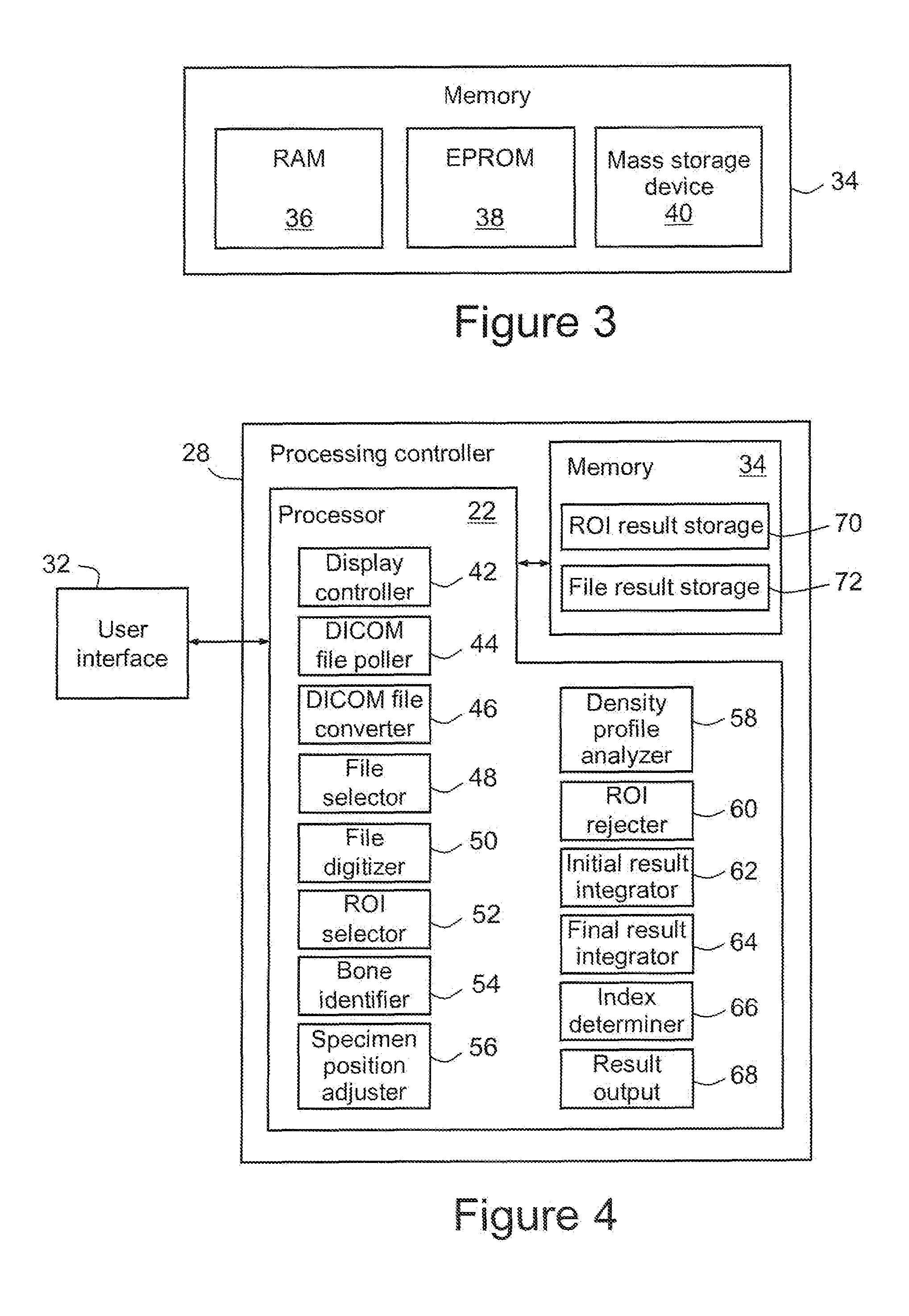 Method and system for image analysis of selected tissue structures