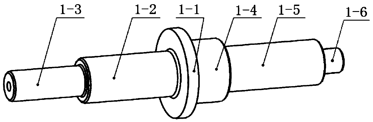 Rotating shaft and motor rotor unit