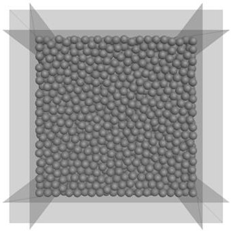 Automatic calibration method for discrete element hertz contact parameters during geotechnical material simulation