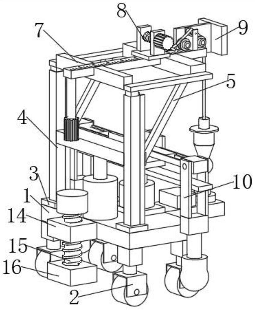 Inclination measuring device and method