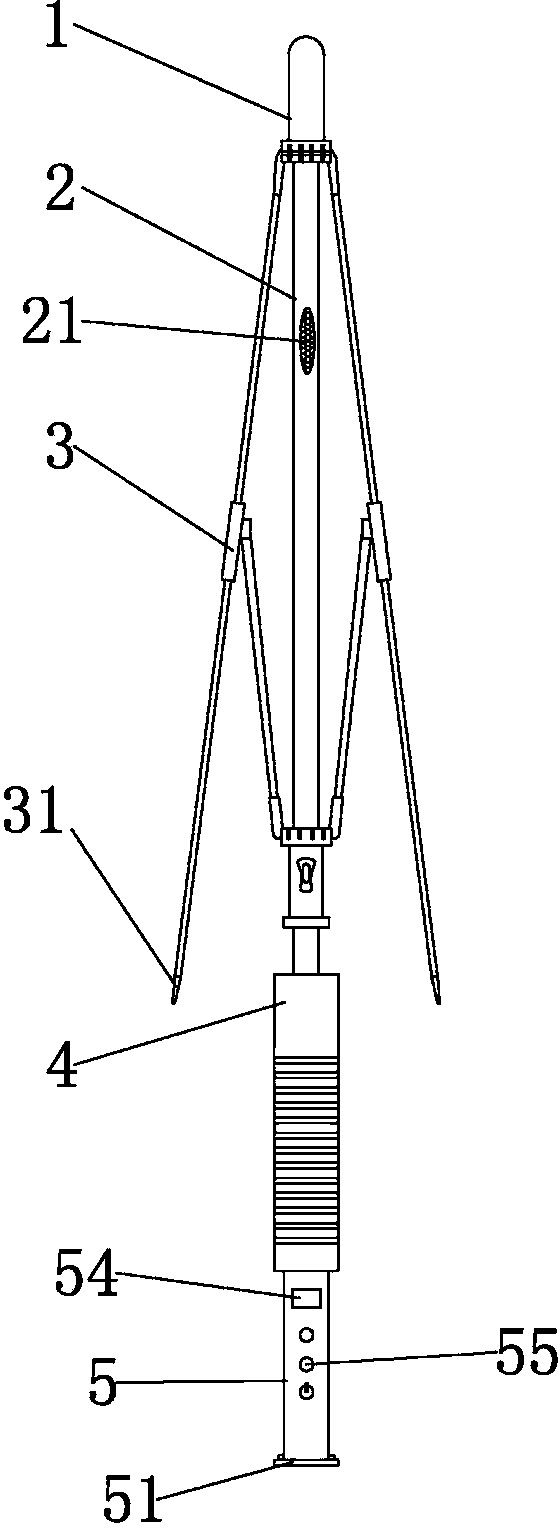 Intelligent integrated umbrella