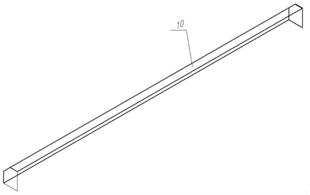 Fabricated slab culvert main body structure and construction method thereof