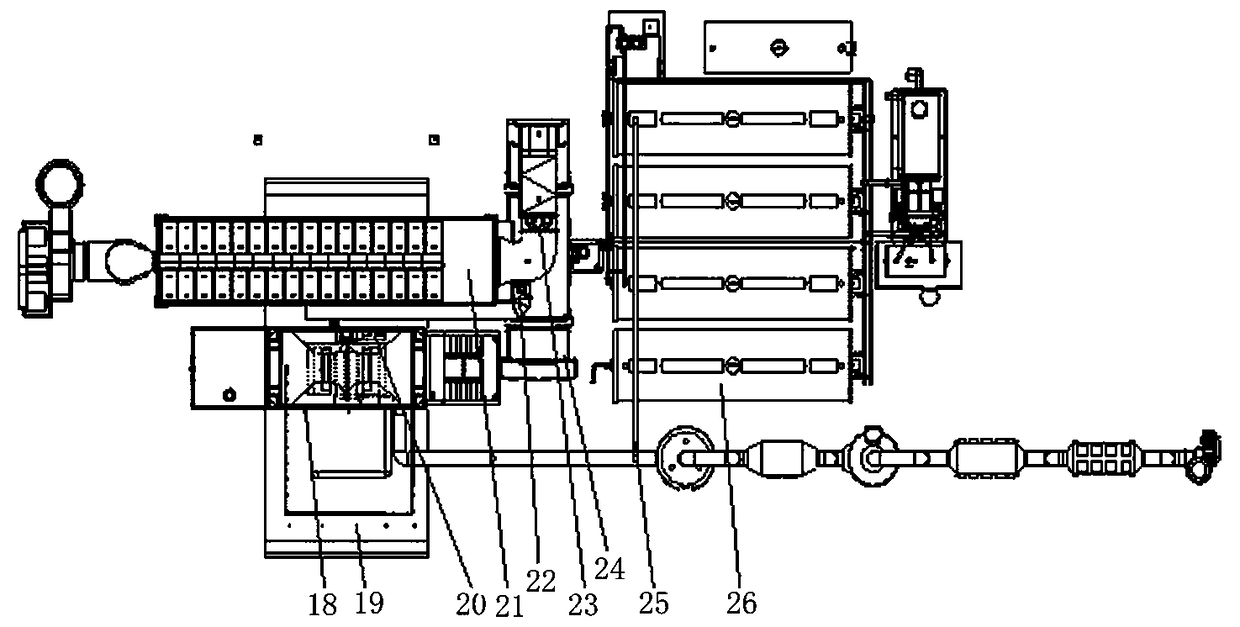 An intelligent environment-friendly asphalt mixing equipment loading system and its use method