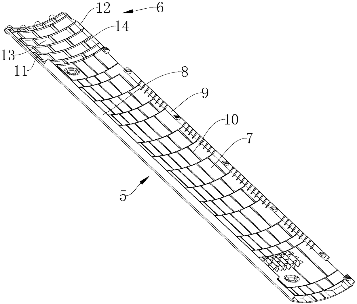 Sliding door assembly and air conditioner