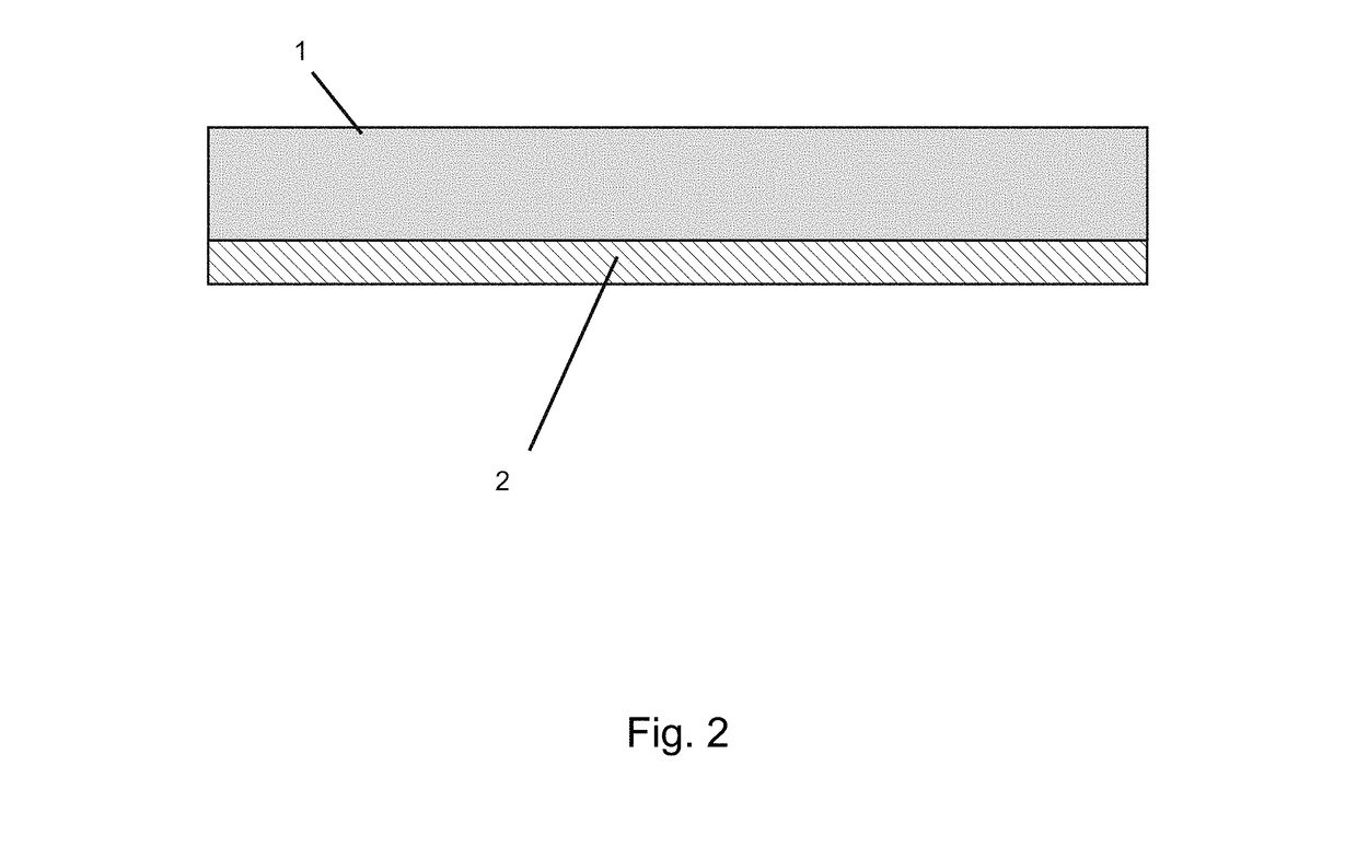 Multilayer adhesive bonding element