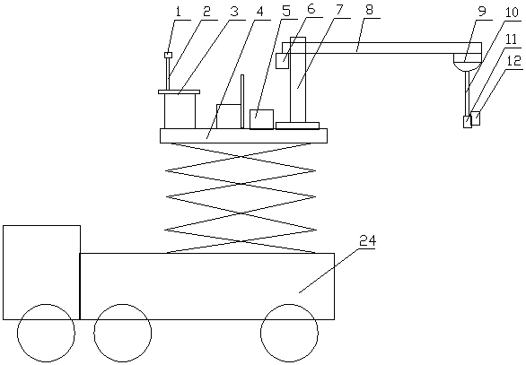 Combined electric appliance flange glue filling sealing detection method