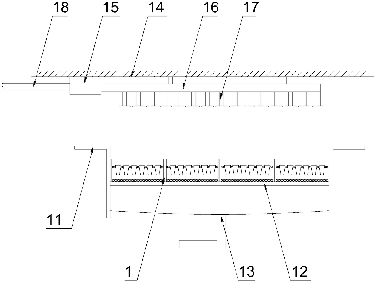 Independent rice-seedling raising device