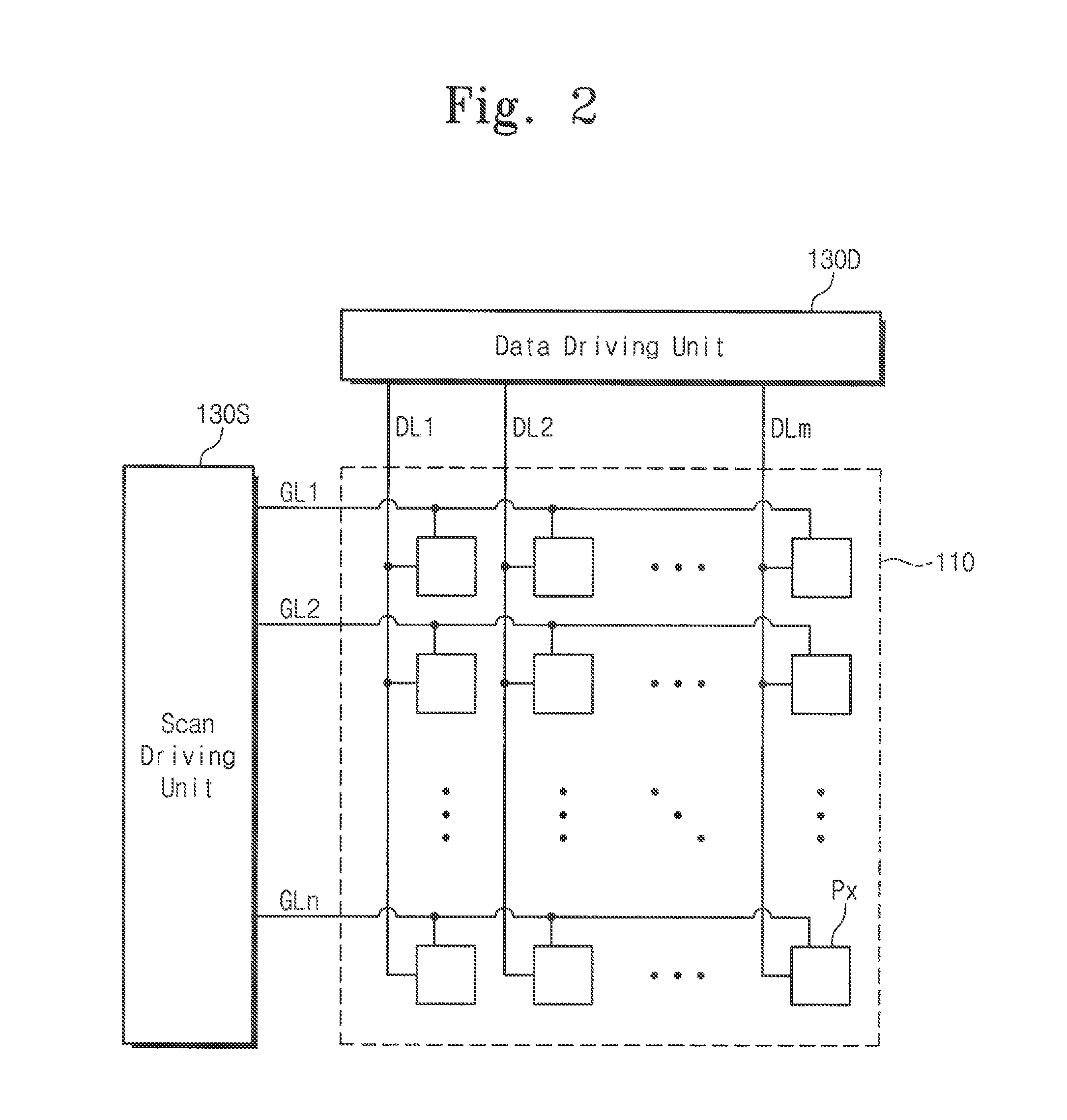 Display device and method of testing the same