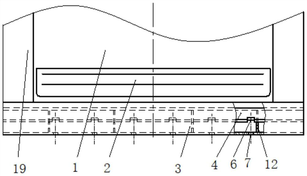 Rainproof threshold structure of railway vehicle control cabin and railway vehicle