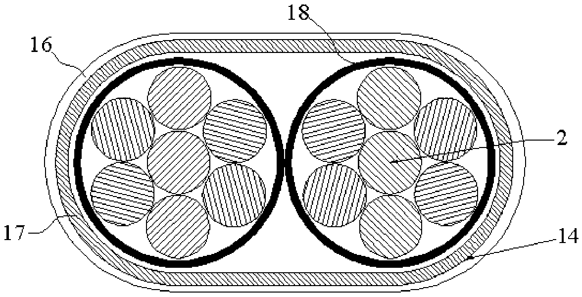 Data cable with interference shielding function