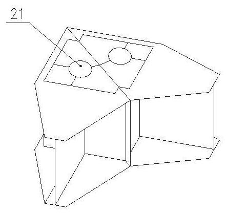 A kind of dk-type space converging node formed by welding box-shaped steel pipes and its application