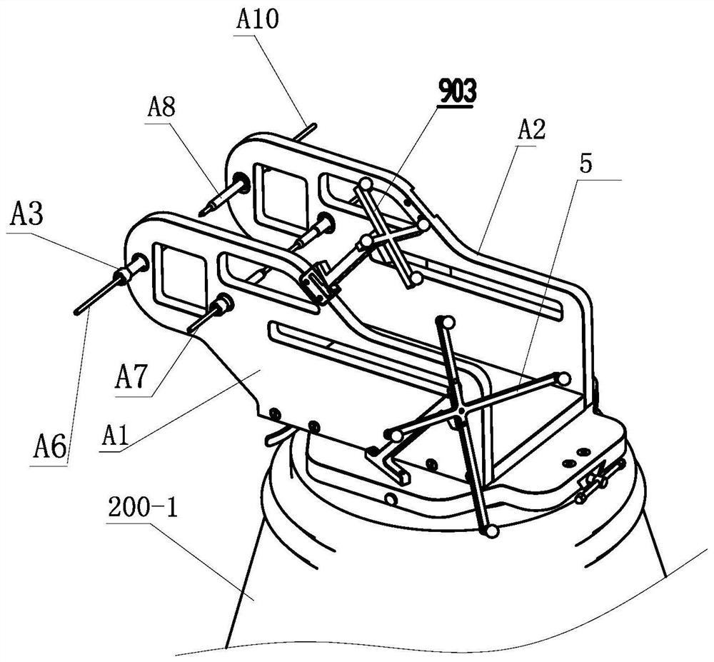 A kind of orthopedic reset positioning robot