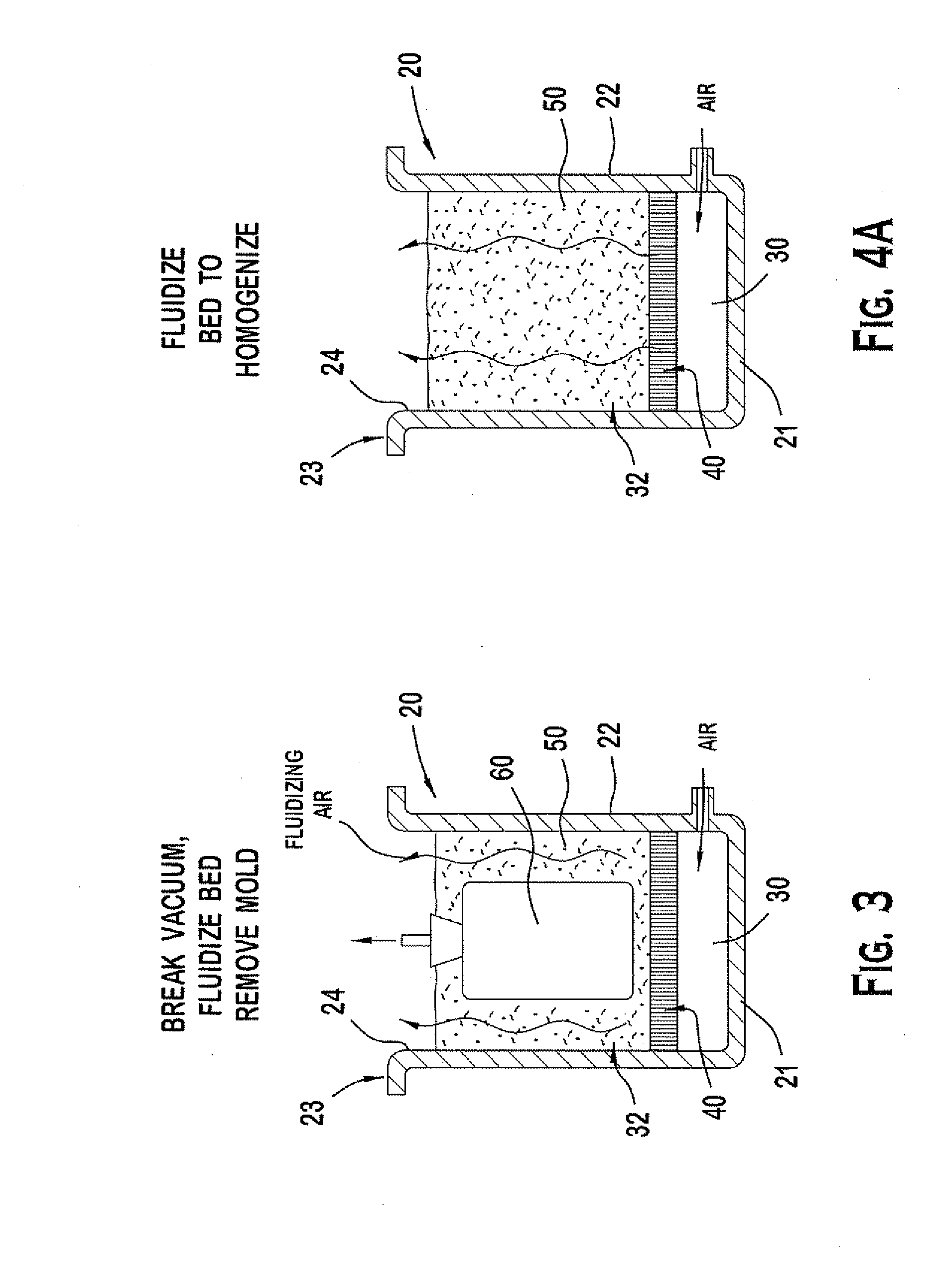 Method and system for drying casting molds