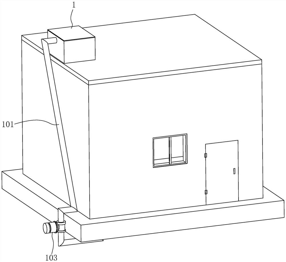 Fire extinguishing system for fire engineering and construction method thereof