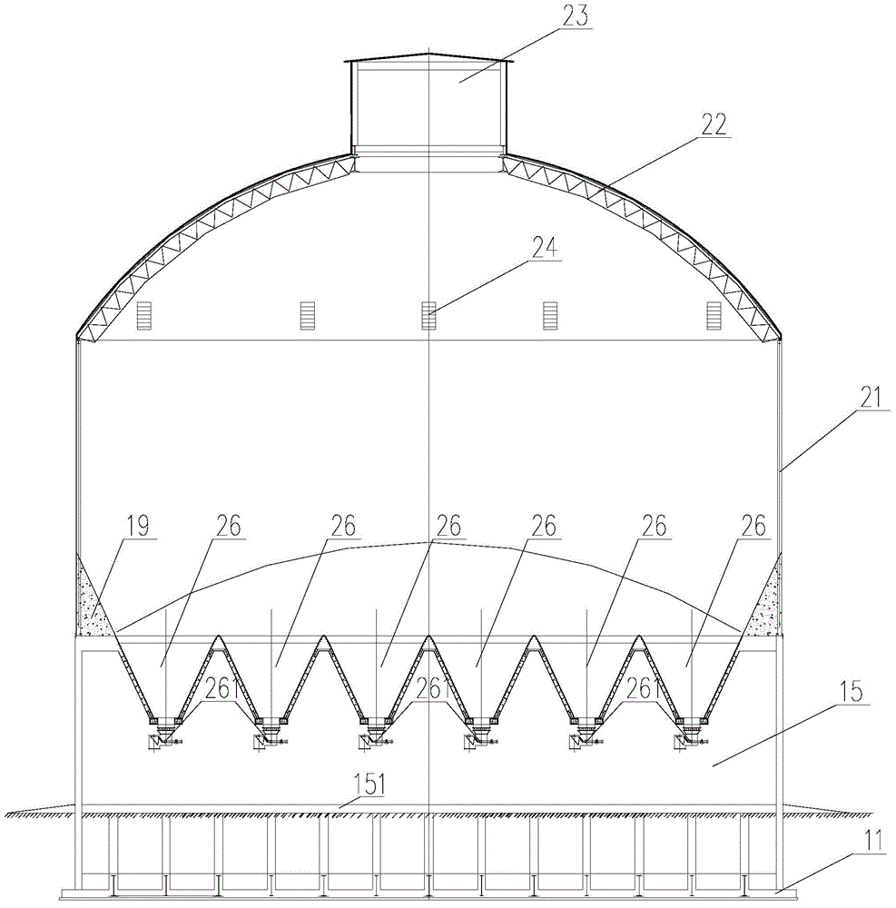 Large steel plate coal house