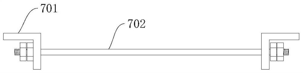 Device for installing air pipe in narrow vertical shaft and hoisting method