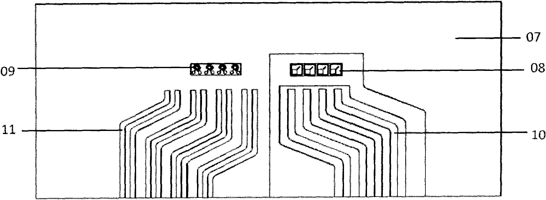 Parallel optical transceiving component for high-speed transmission