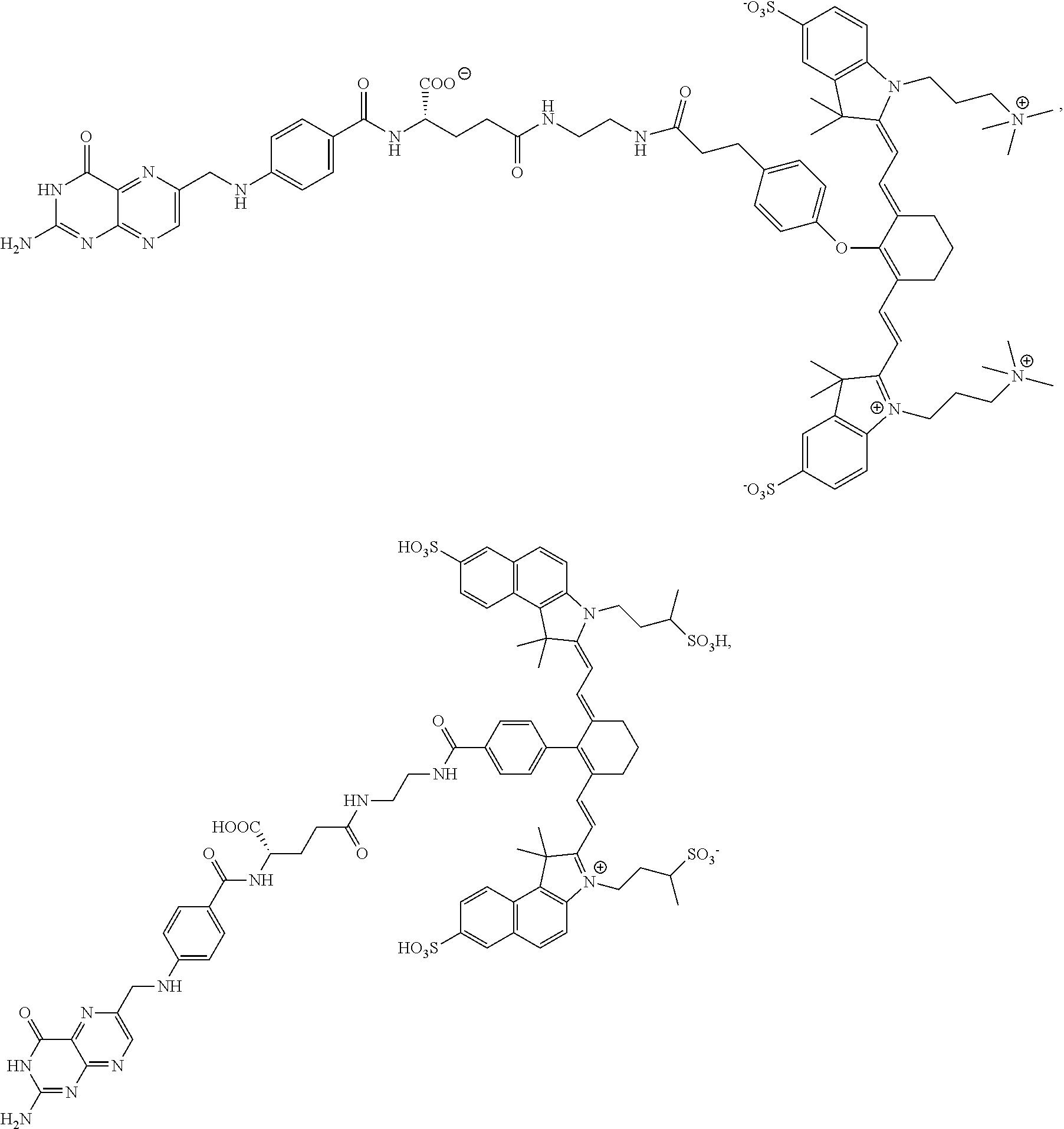 Synthesis and composition of amino acid linking groups conjugated to compounds used for the targeted imaging of tumors