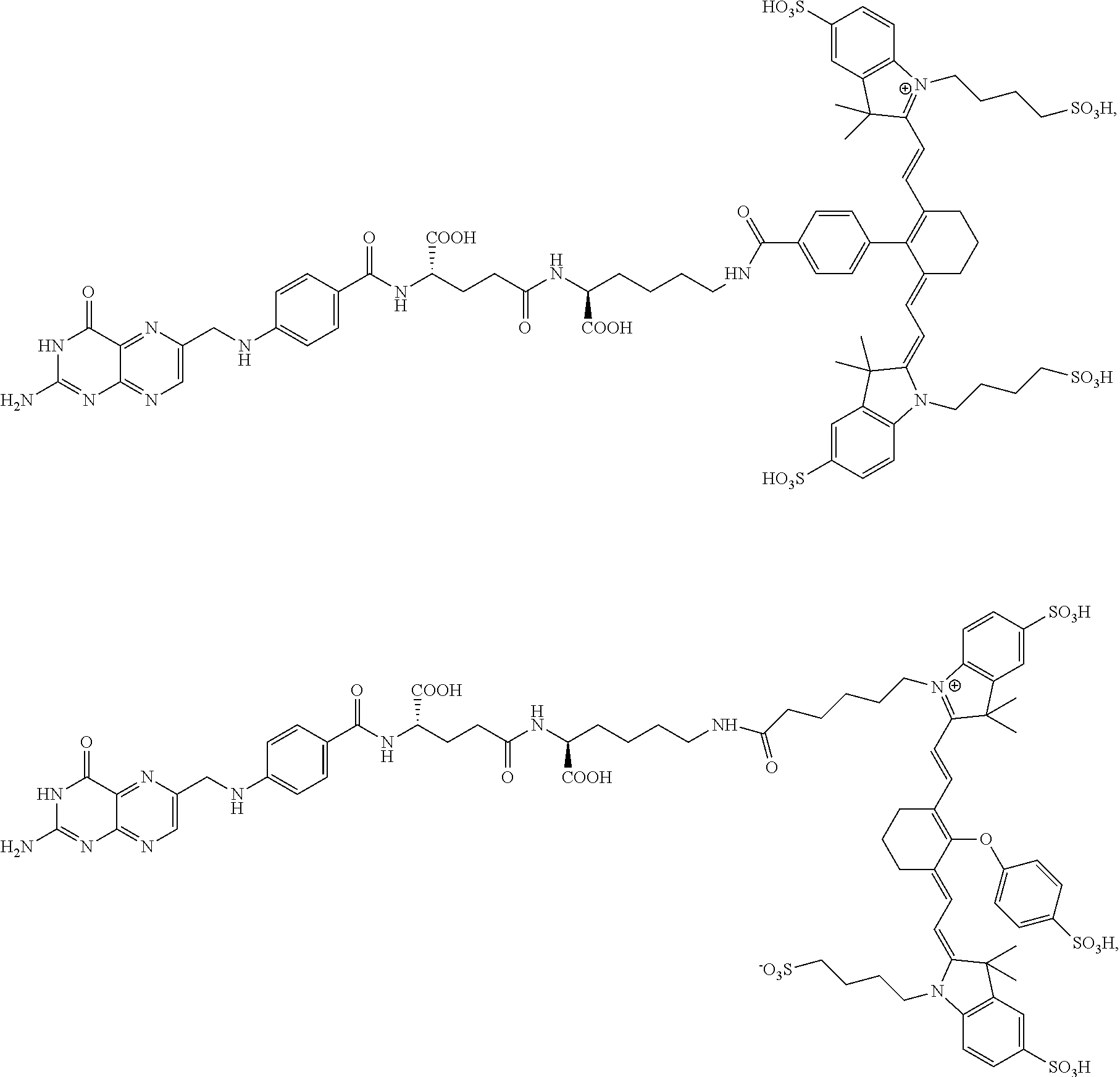 Synthesis and composition of amino acid linking groups conjugated to compounds used for the targeted imaging of tumors