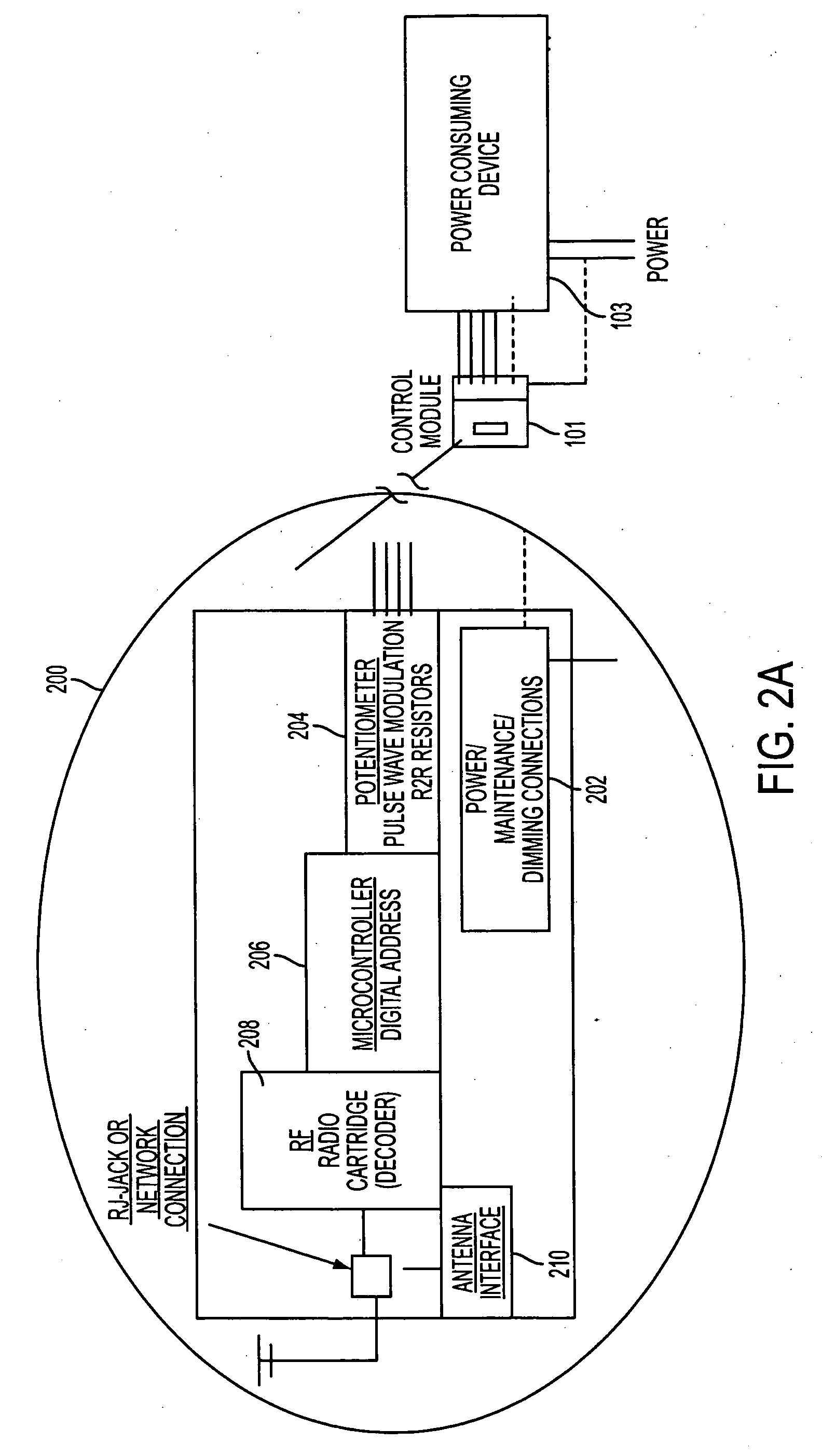 Wireless internet power control system