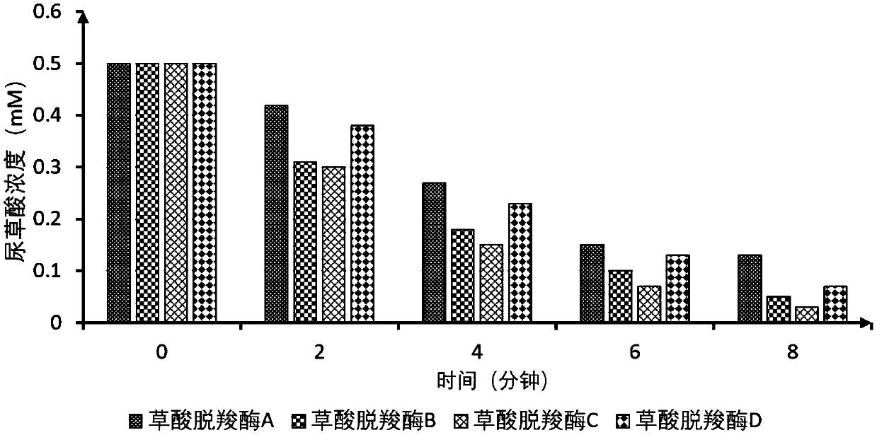 Composition for inhibiting or dissolving calcium oxalate stones as well as preparation method and application of composition