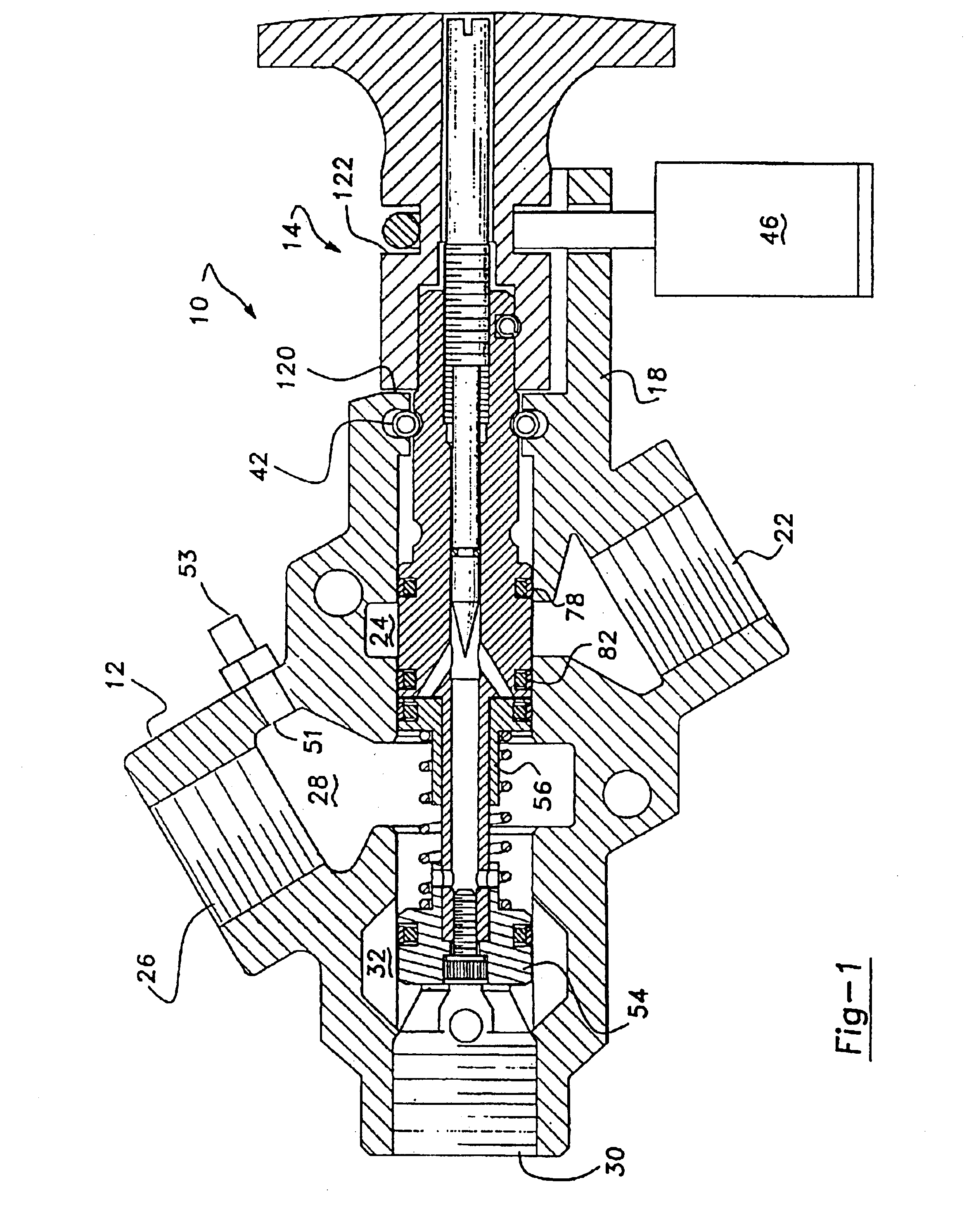 Safety valve with pressure indicator