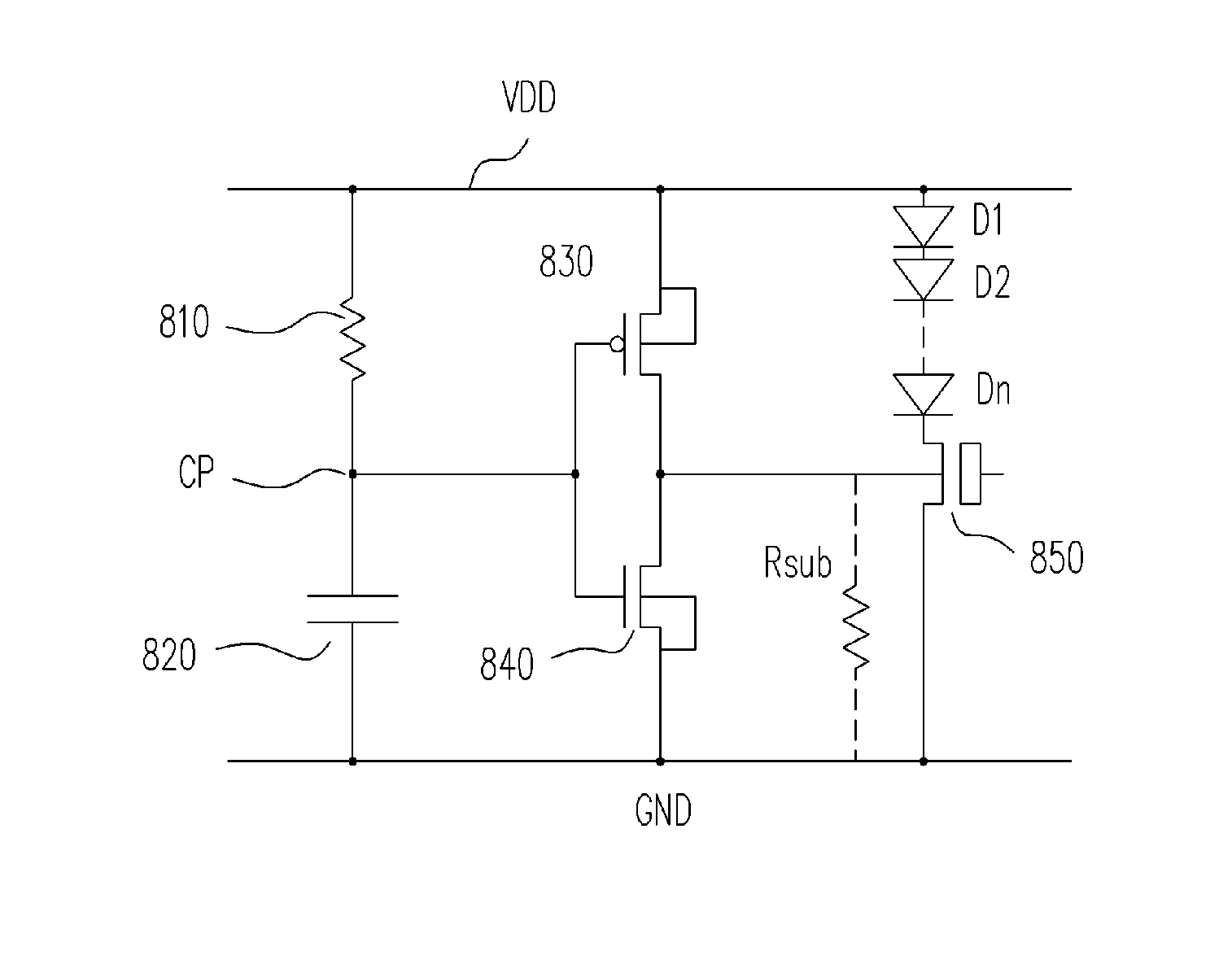 Electrostatic discharge protection apparatus for high-voltage products