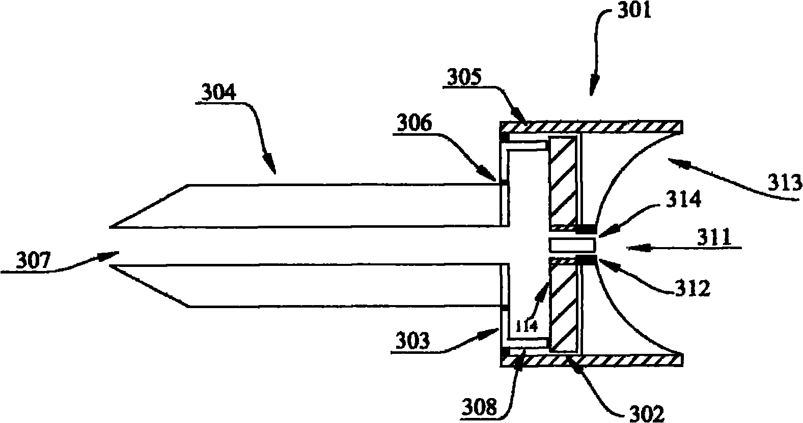 Complex frequency focused ultrasound non-invasive fat dissolving method and device