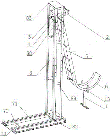 Special test device of ice ingestion of turboprop engine