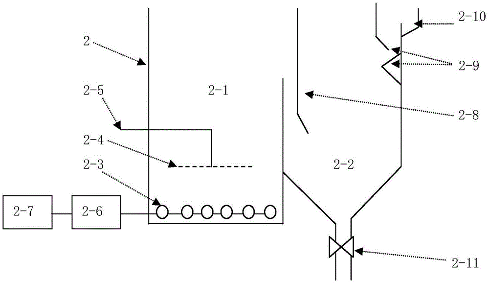 Wheat processing waste water treatment system