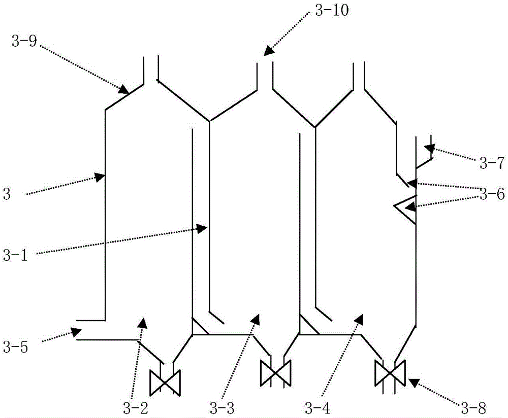 Wheat processing waste water treatment system