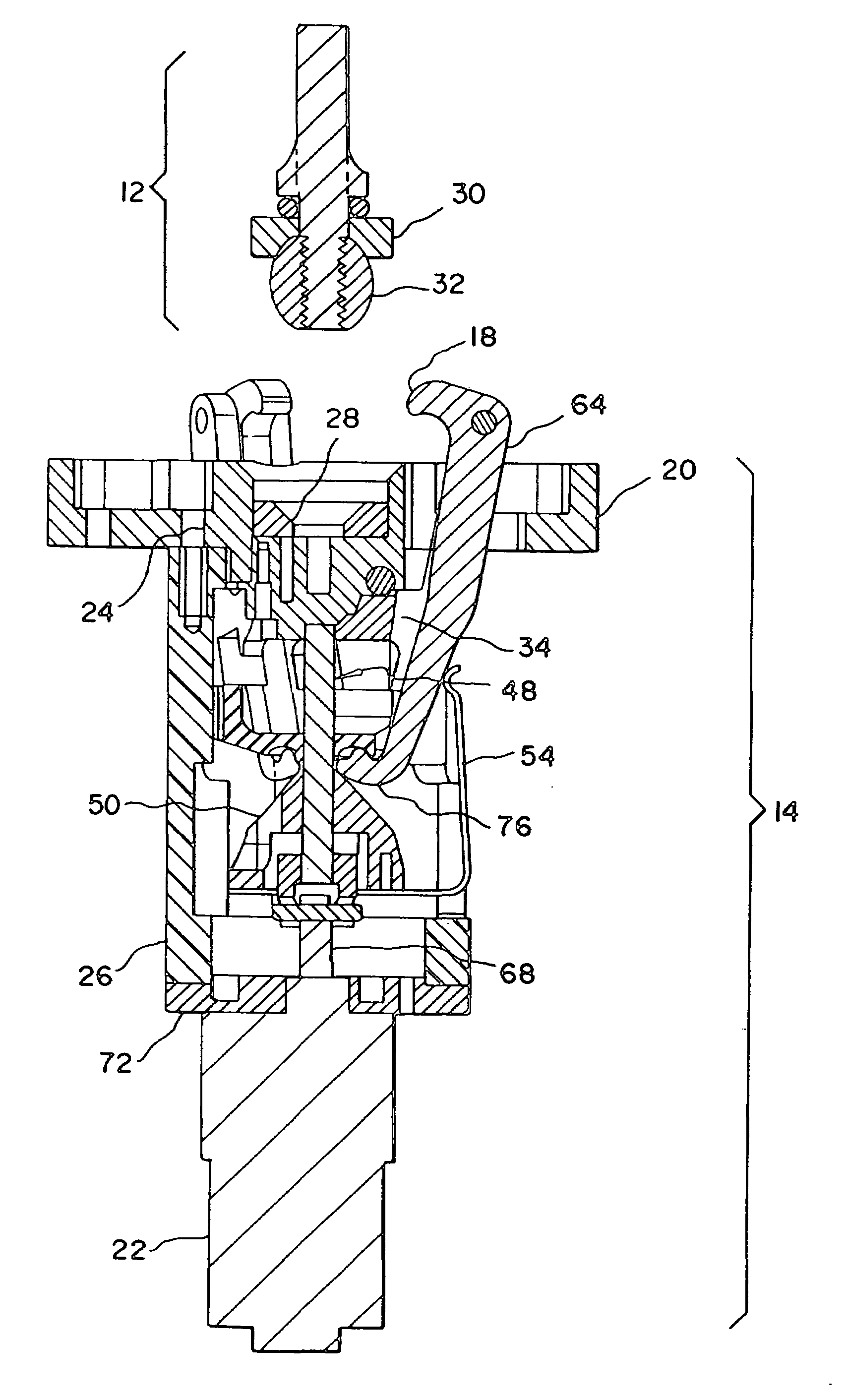 High reliability precision latch