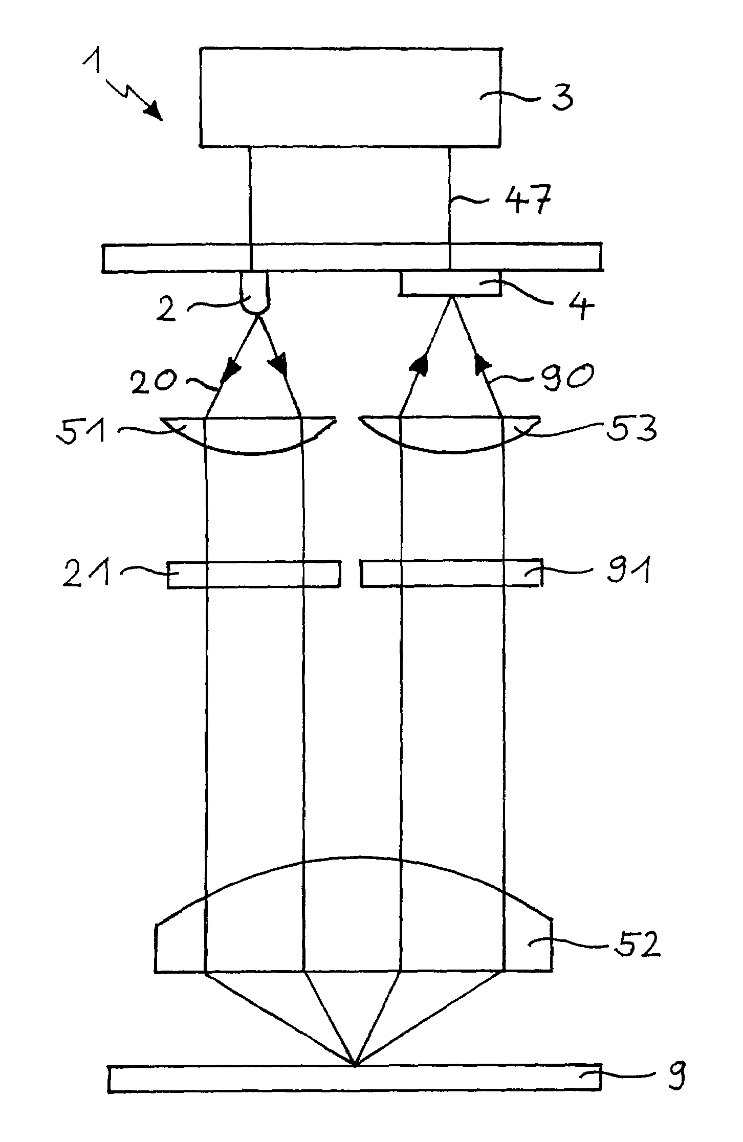 Apparatus and method for all-solid-state fluorescence lifetime imaging