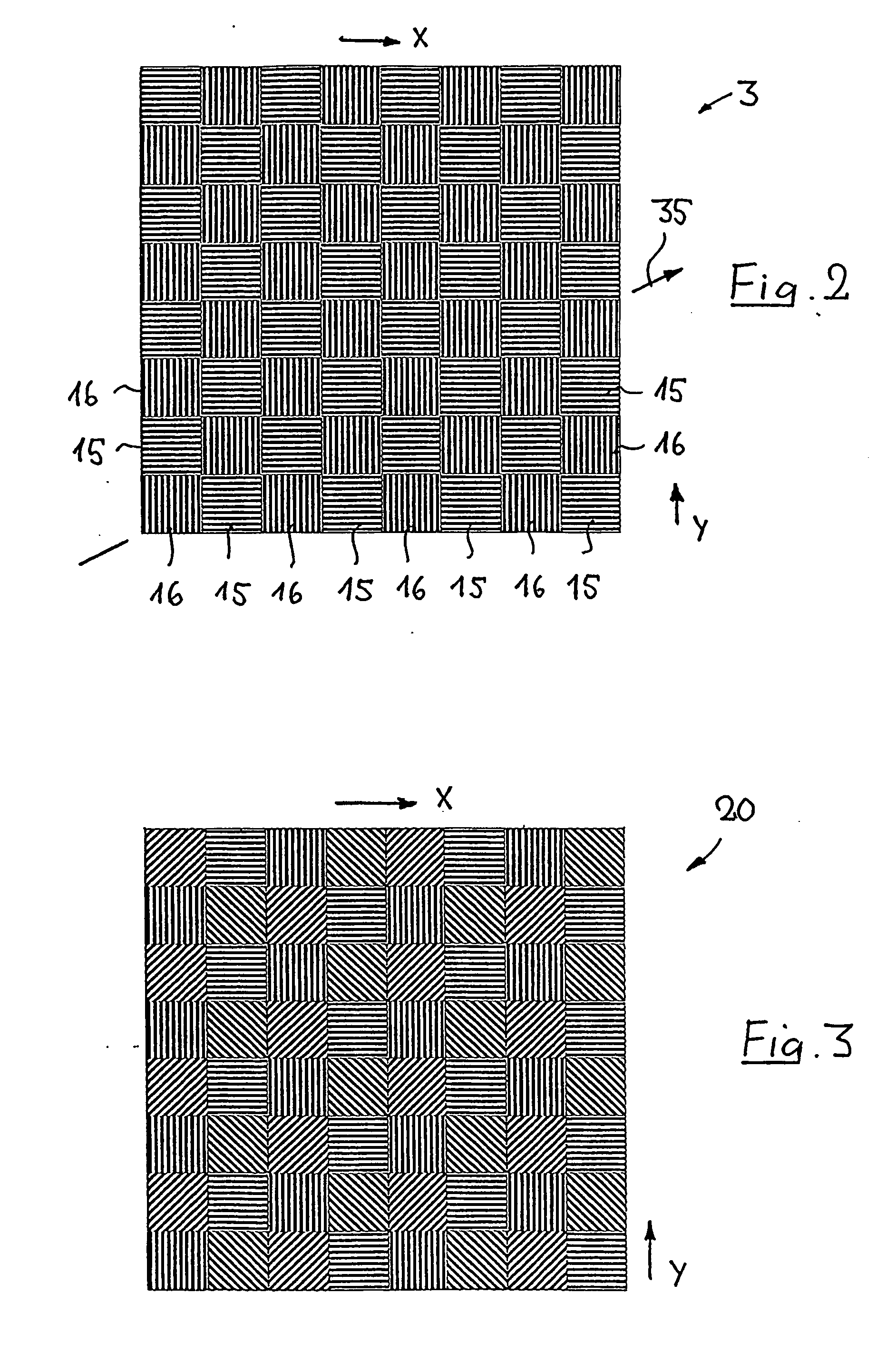 Moire method and measuring system for measuring the distortion of an optical imaging system