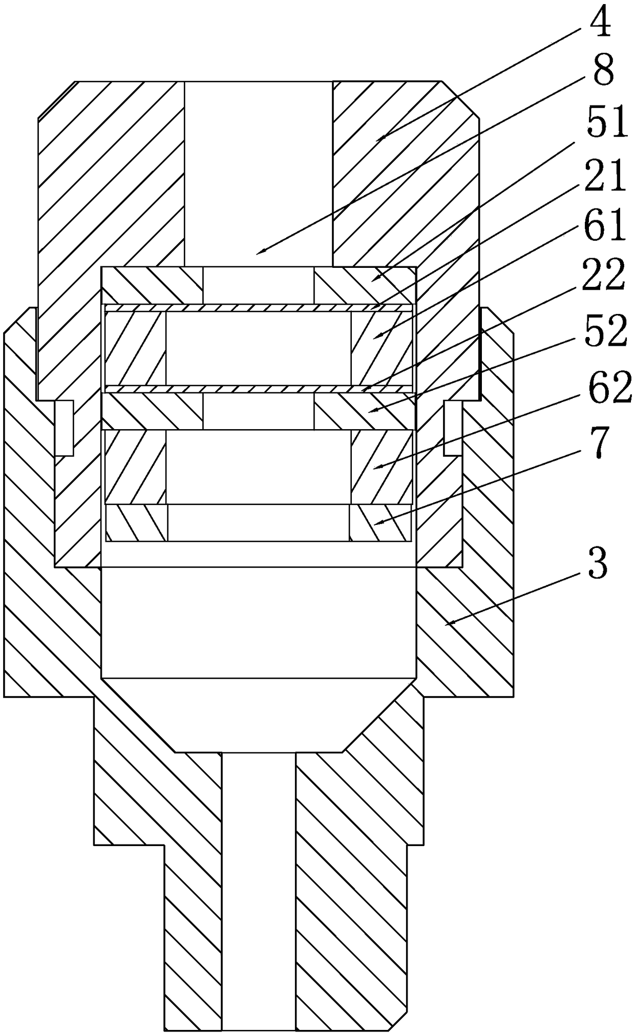 Endoscope for preventing liquid immersion