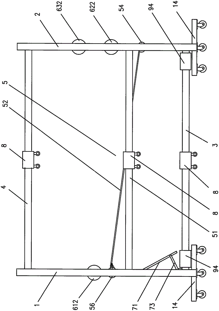 Plaster orthopaedic bed for spinal scoliosis and using method thereof