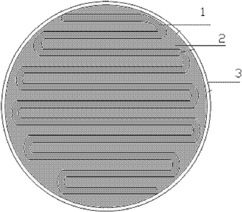 Cigarette filter formed of even mixture of strands and paper, preparation of cigarette filter, and application method of cigarette filter