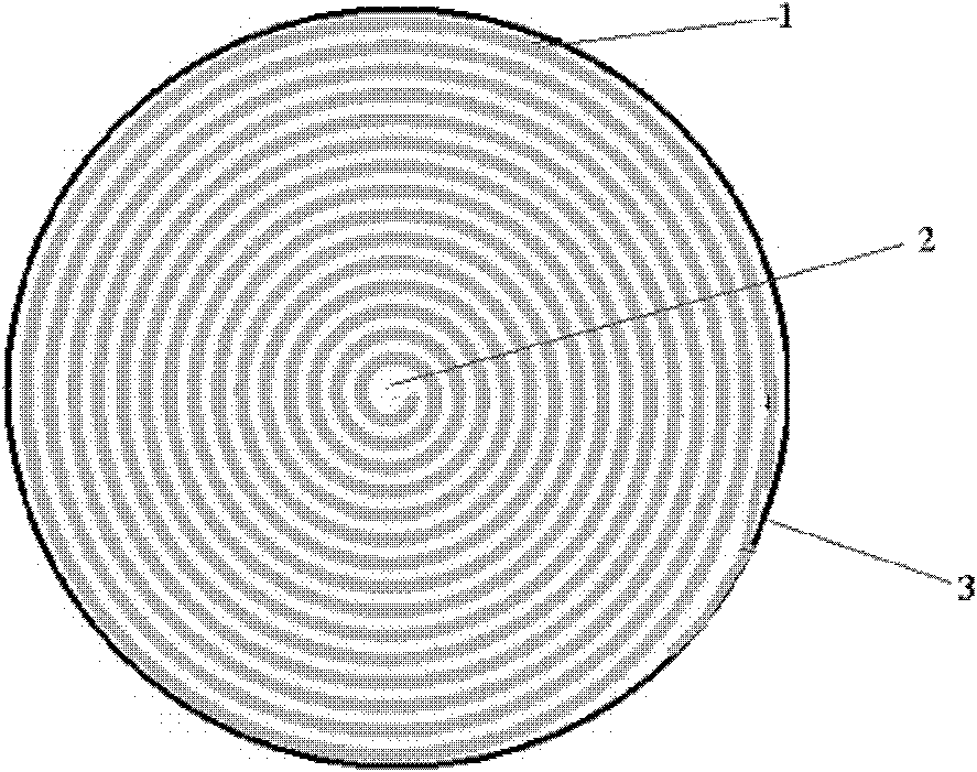 Cigarette filter formed of even mixture of strands and paper, preparation of cigarette filter, and application method of cigarette filter