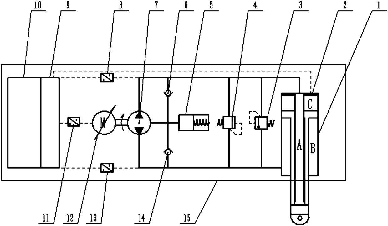 Movable type active heave compensator and working method thereof