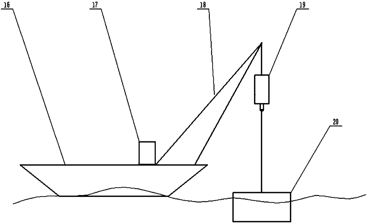 Movable type active heave compensator and working method thereof