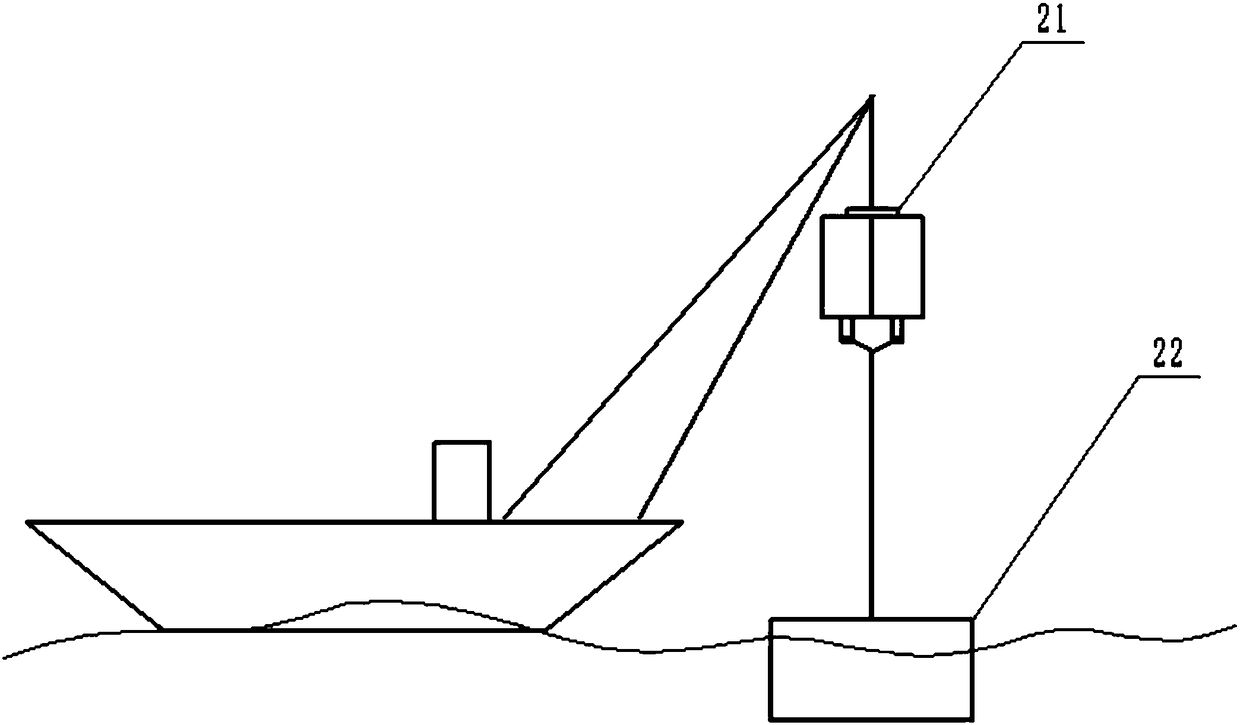 Movable type active heave compensator and working method thereof