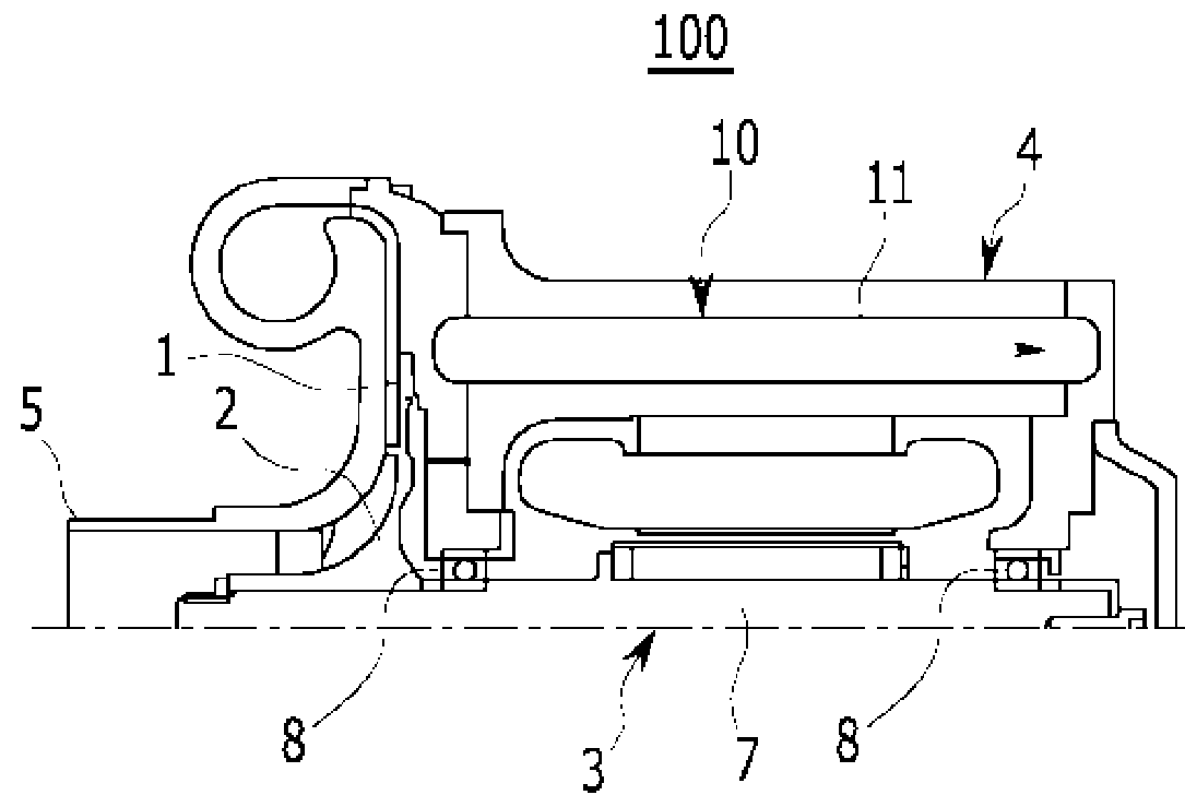 Cooling unit of air compressor for fuel cell vehicle